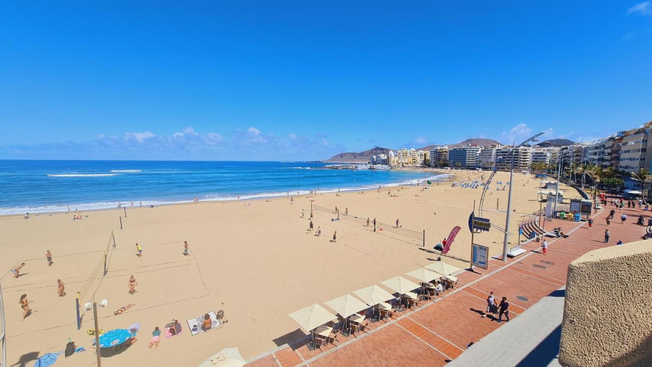 Salema Beach, Primera Linea En Playa De Las Canteras Leilighet Las Palmas de Gran Canaria Eksteriør bilde